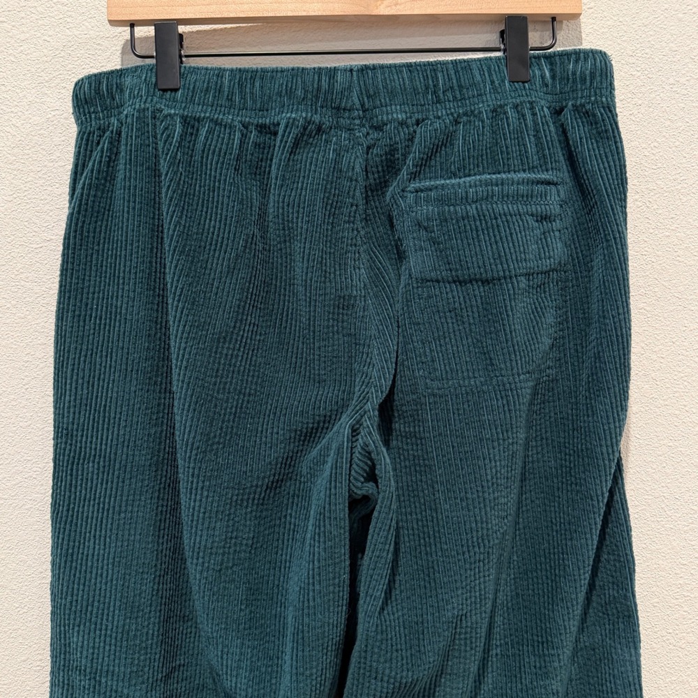 AERIE Women Corduroy Wide Leg Pants‎ Size M Relaxed Drawstring Boho Casual Soft - Picture 5 of 12